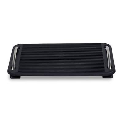 Front. Mount-It! - Under Desk Ergonomic Footrest - Black.