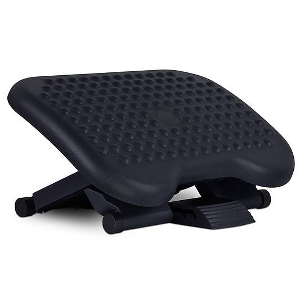 Angle. Mount-It! - Adjustable Height & Angle Footrest - Black.