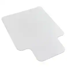 Front. Mount-It! - Clear Studded Office Chair Floor Protector - Clear.