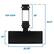 Alt View 12. Mount-It! - Under Desk Keyboard and Mouse Tray - Black.