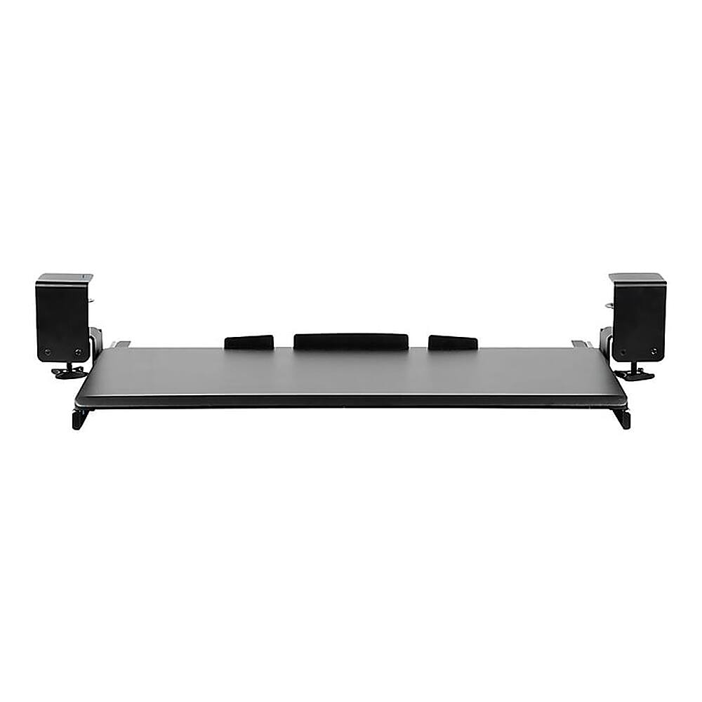 Alt View 12. Mount-It! - Clamp-On Keyboard & Mouse Drawer Platform - Black.