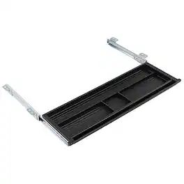 Mount-It! - Under Desk Slide Out Pencil Drawer - Black
