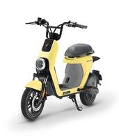 Segway - eMoped C80 w/52 mi Max Operating Range & 20 mph Max Speed - Yellow - Front_Zoom