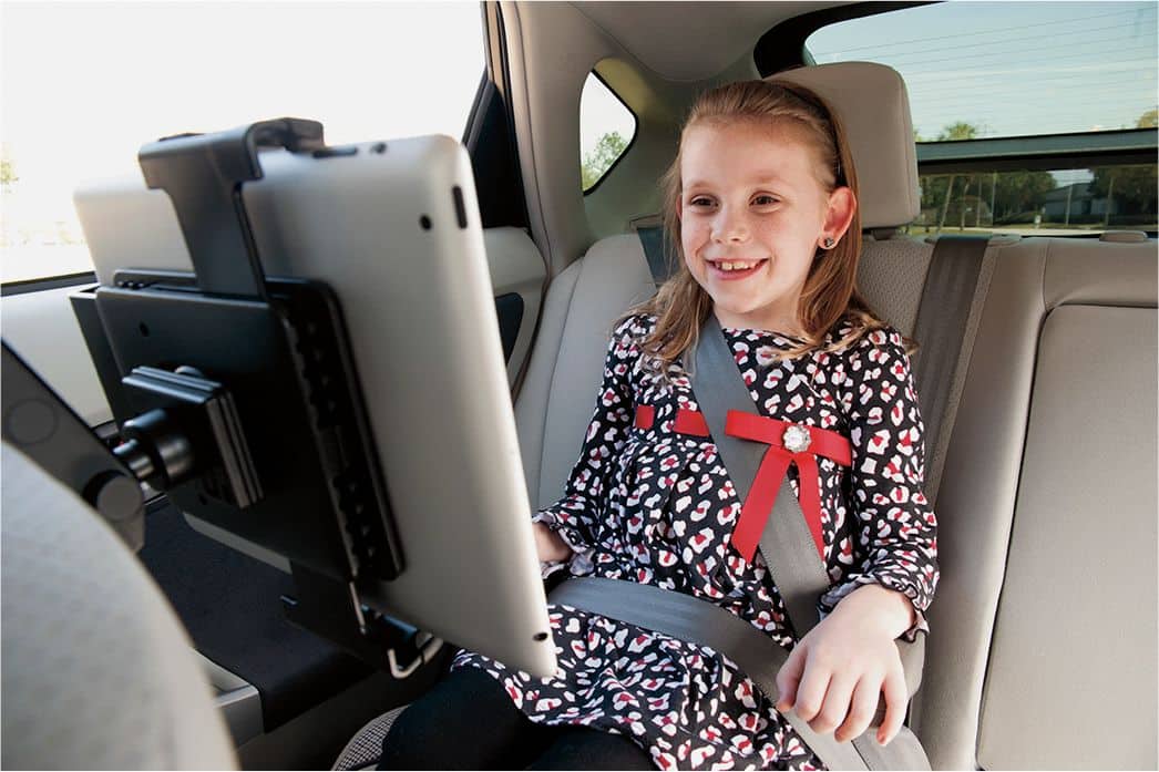 Alt View 16. iSimple - StrongHold Headrest Mount for Most 7" - 10.2" Tablets - Black.