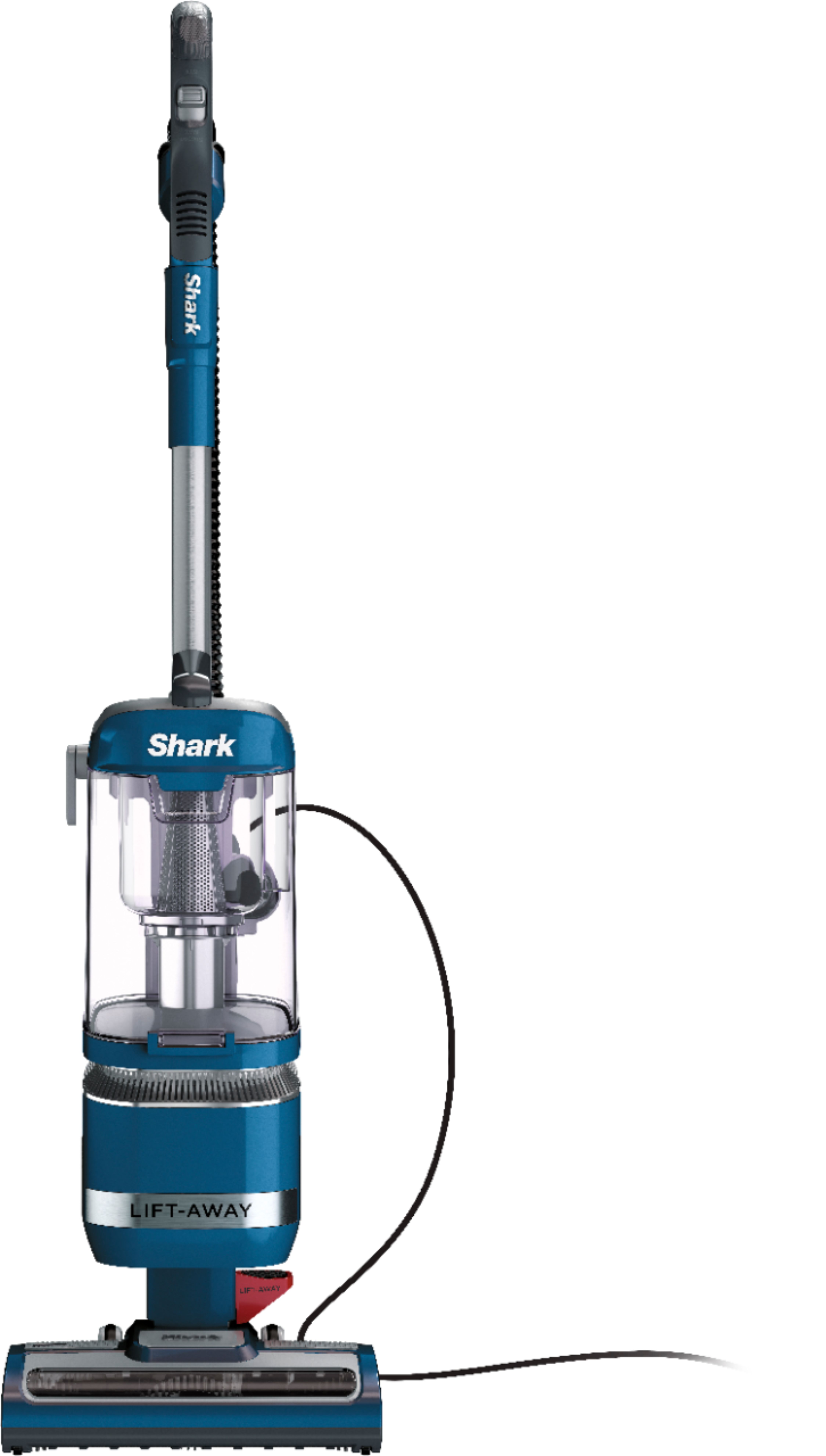 Shark LA301 Navigator ADV Aspiradora vertical con cable con herramienta  para hendiduras, herramienta de tapicería y cepillo para polvo, azul