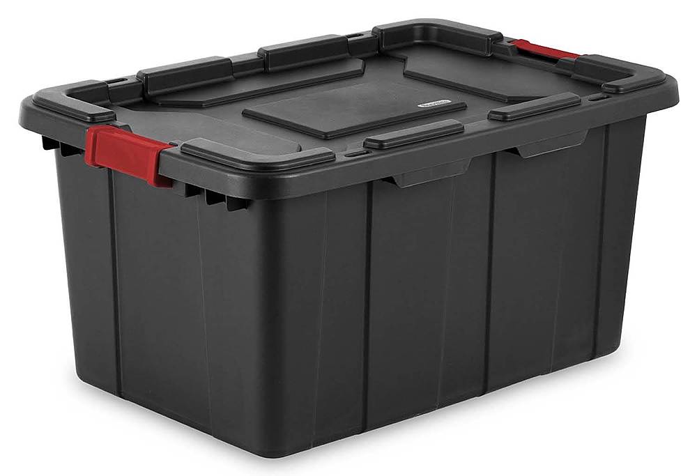 Alt View 13. Sterilite - Durable Industrial Storage Tote, (4 Pack).
