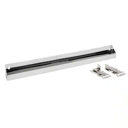 Front. Rev-A-Shelf - Stainless Steel Tip-Out Accessory Tray Organizer.