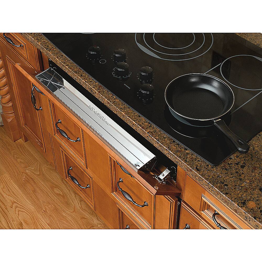 Alt View 12. Rev-A-Shelf - Stainless Steel Tip-Out Accessory Tray Organizer.