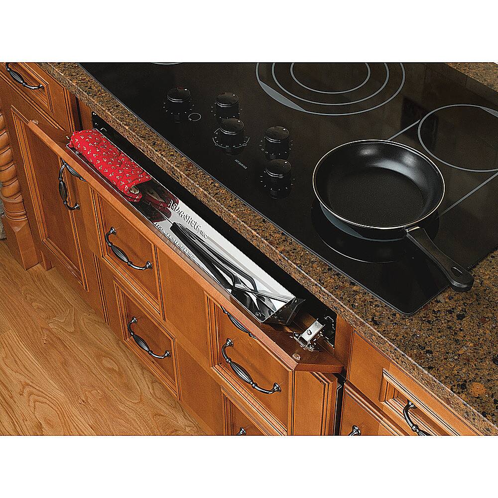 Alt View 13. Rev-A-Shelf - Stainless Steel Tip-Out Accessory Tray Organizer.