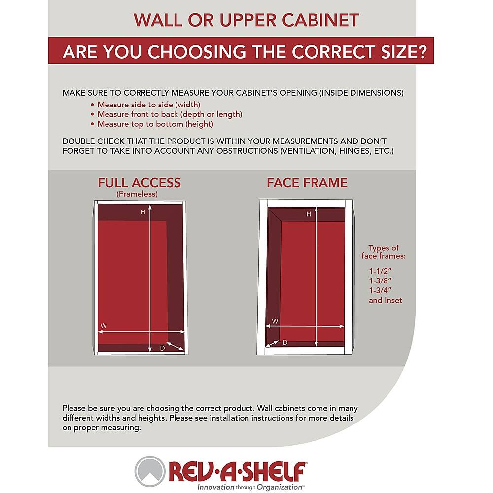 Alt View 16. Rev-A-Shelf - Chrome Convenient Wall Cabinet Pull-Down Shelf System.