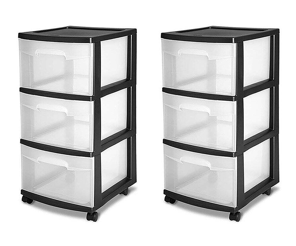 Alt View 11. Sterilite - Storage Cart, (2-Pack).