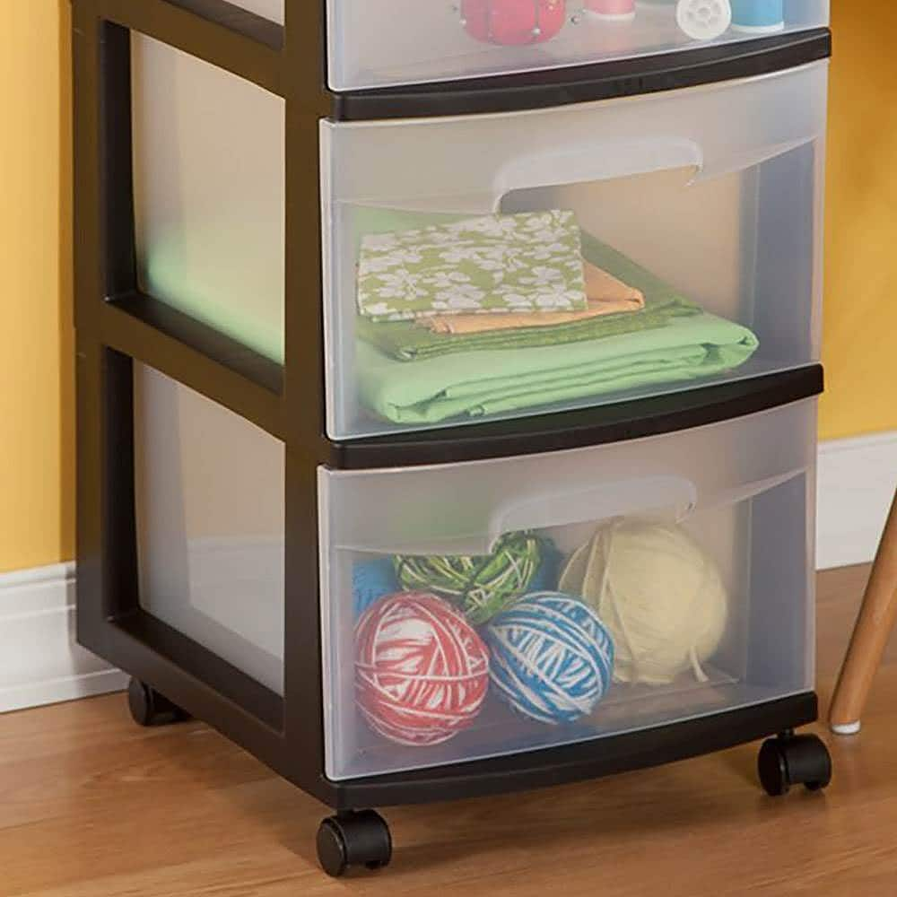 Best Buy: Sterilite Storage Cart, (2-Pack) 2 x 28309002