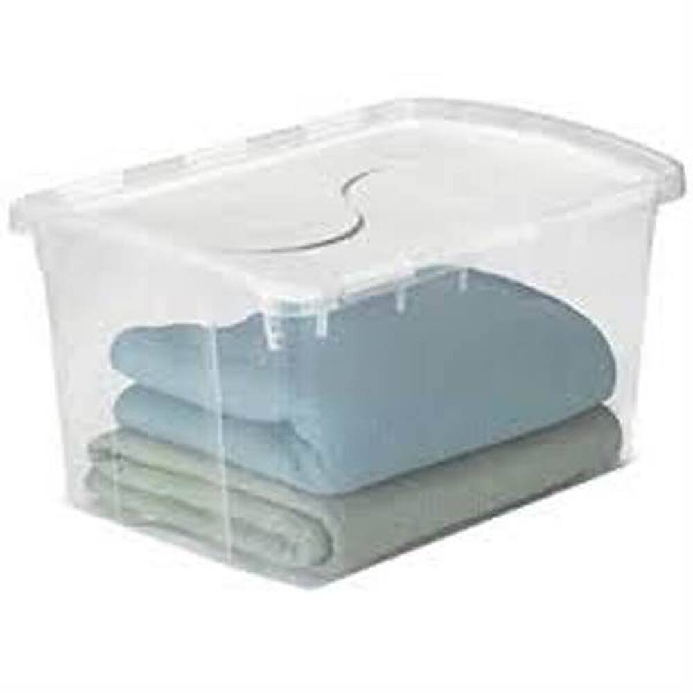 Alt View 13. Sterilite - Hinged Plastic Storage Container (6 Pack).