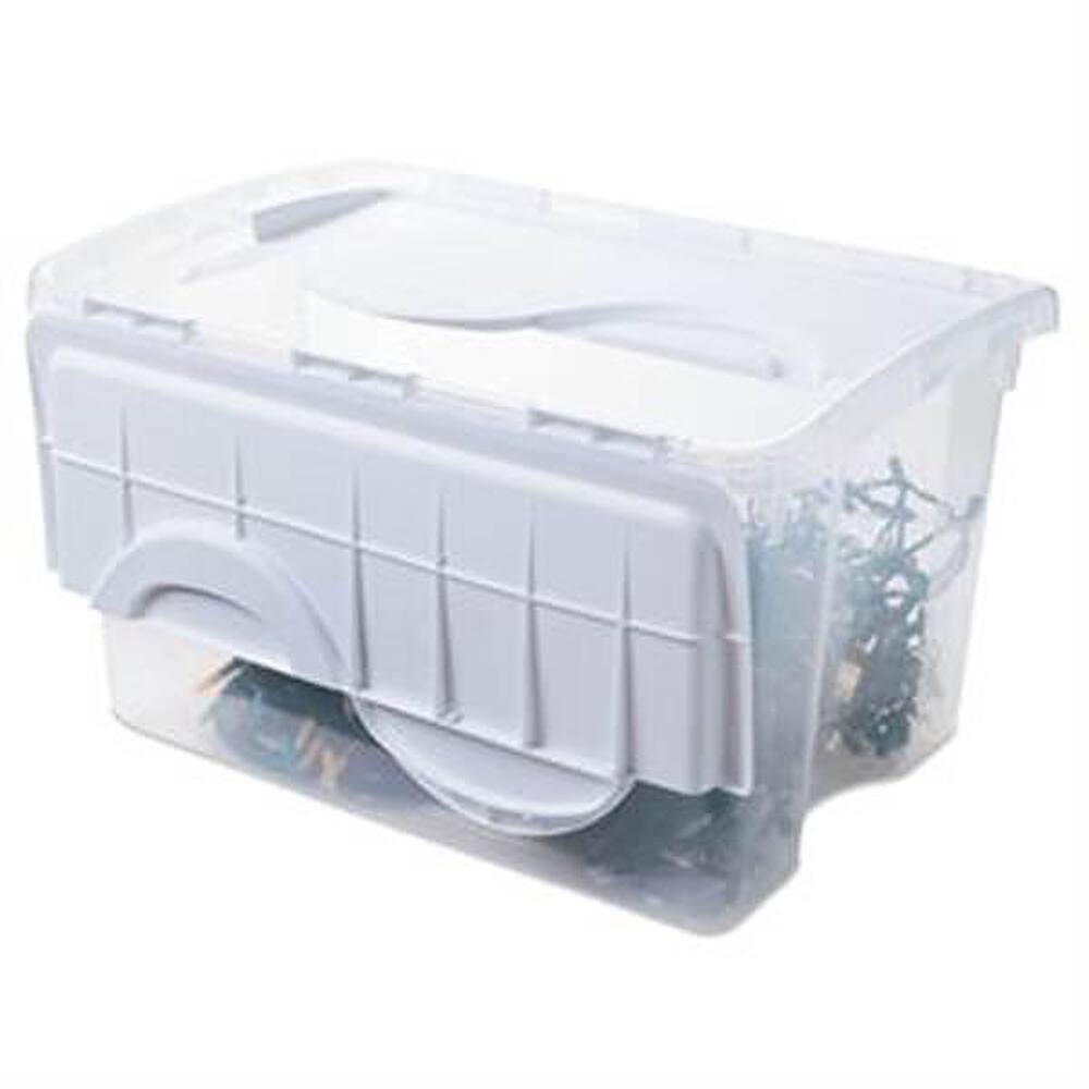 Alt View 14. Sterilite - Hinged Plastic Storage Container (6 Pack).