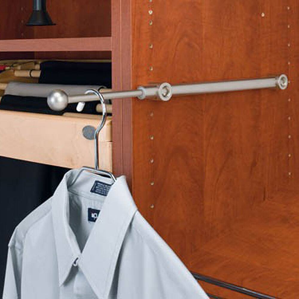 Alt View 14. Rev-A-Shelf - Designer Series Metal Adjustable Closet Valet Rod.