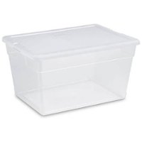 Sterilite - Clear Plastic Storage Container Box with Latching Lid (8 Pack) - Alt_View_Zoom_12
