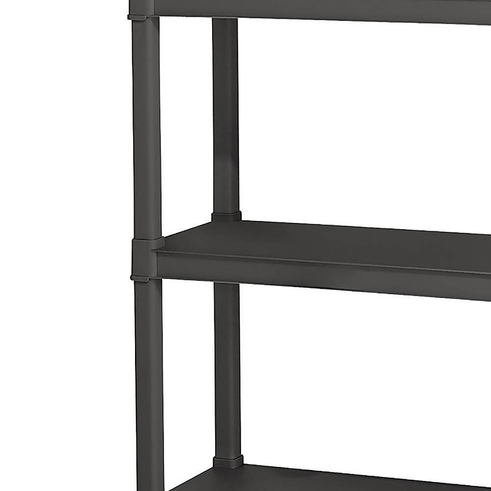Alt View 12. Sterilite - Plastic Indoor Outdoor Durable Shelving Unit - Gray.