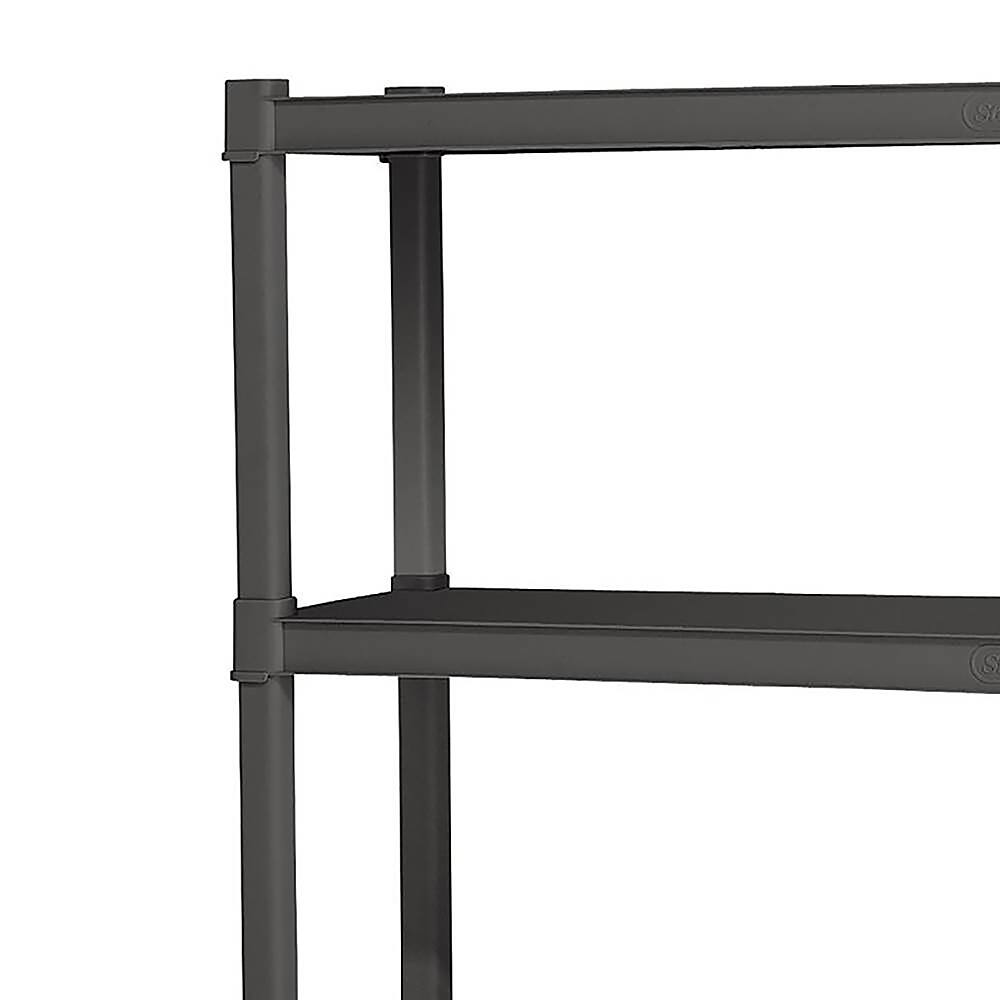Alt View 15. Sterilite - Plastic Indoor Outdoor Durable Shelving Unit - Gray.