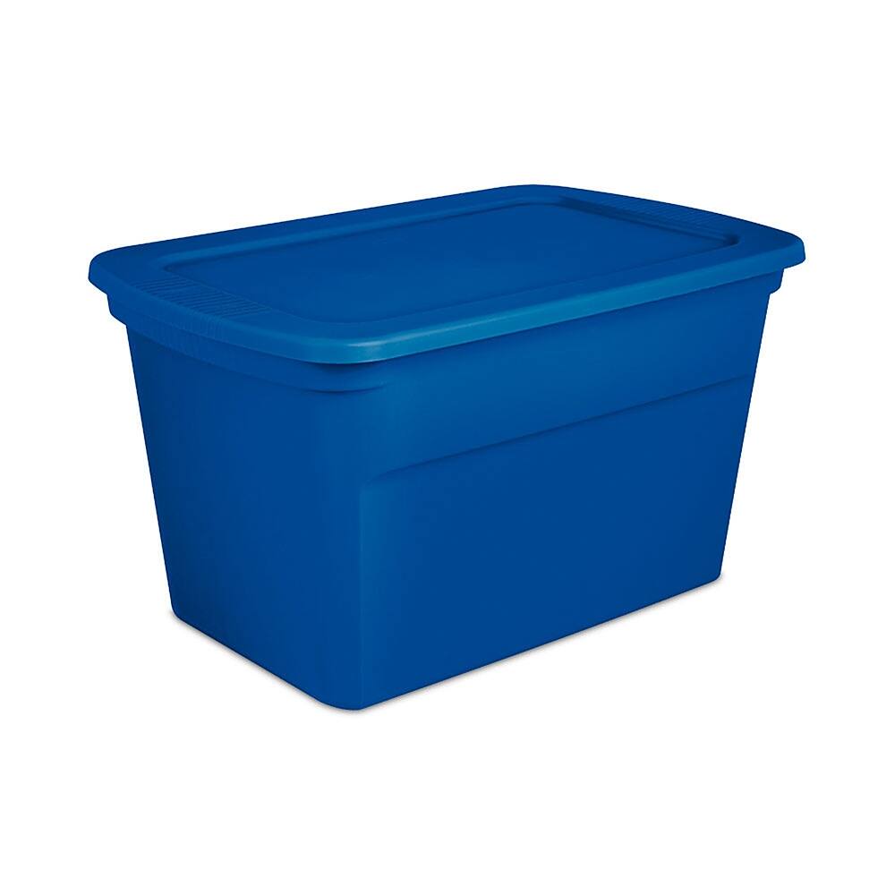 Best Buy Sterilite Plastic Stackable Storage Tote Container Box (12