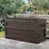 Alt View 13. Suncast - Outdoor Garden Patio Storage Chest with Handles and Seat - Java.