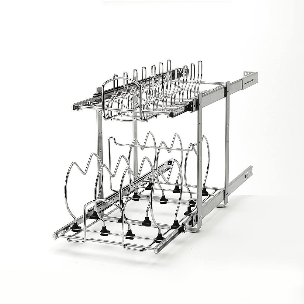 Rev-A-Shelf - 2-Tier Pots and Pans Cookware Cabinet Organizer
