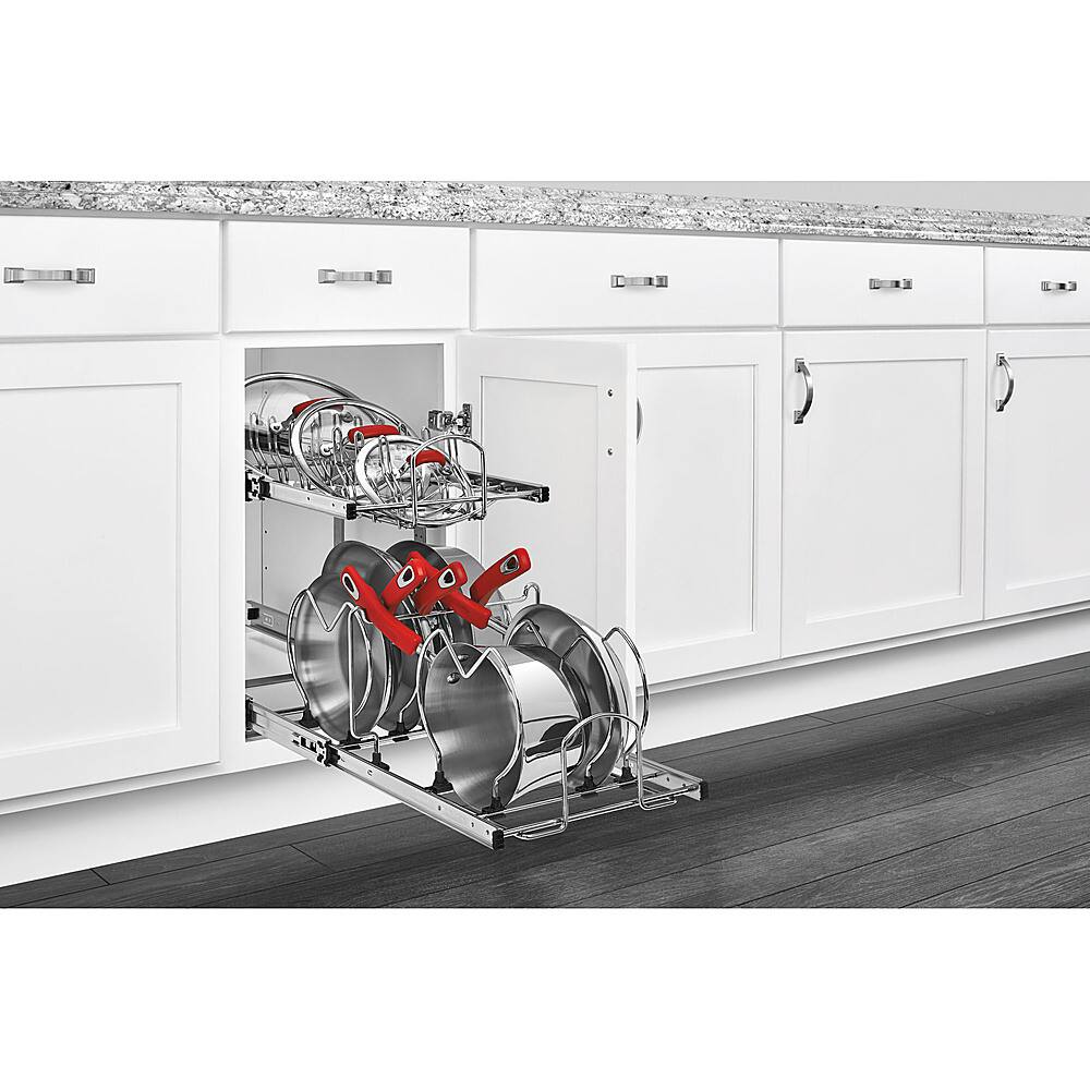 Best Buy RevAShelf 2Tier Pots and Pans Cookware Organizer 5CW21222CR