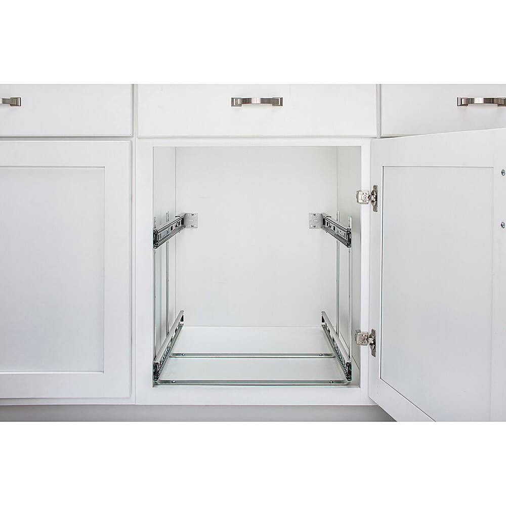 Alt View 15. Rev-A-Shelf - 2-Tier Pots and Pans Cookware Cabinet Organizer.