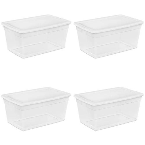 Sterilite - Storage Box (4 Pack)