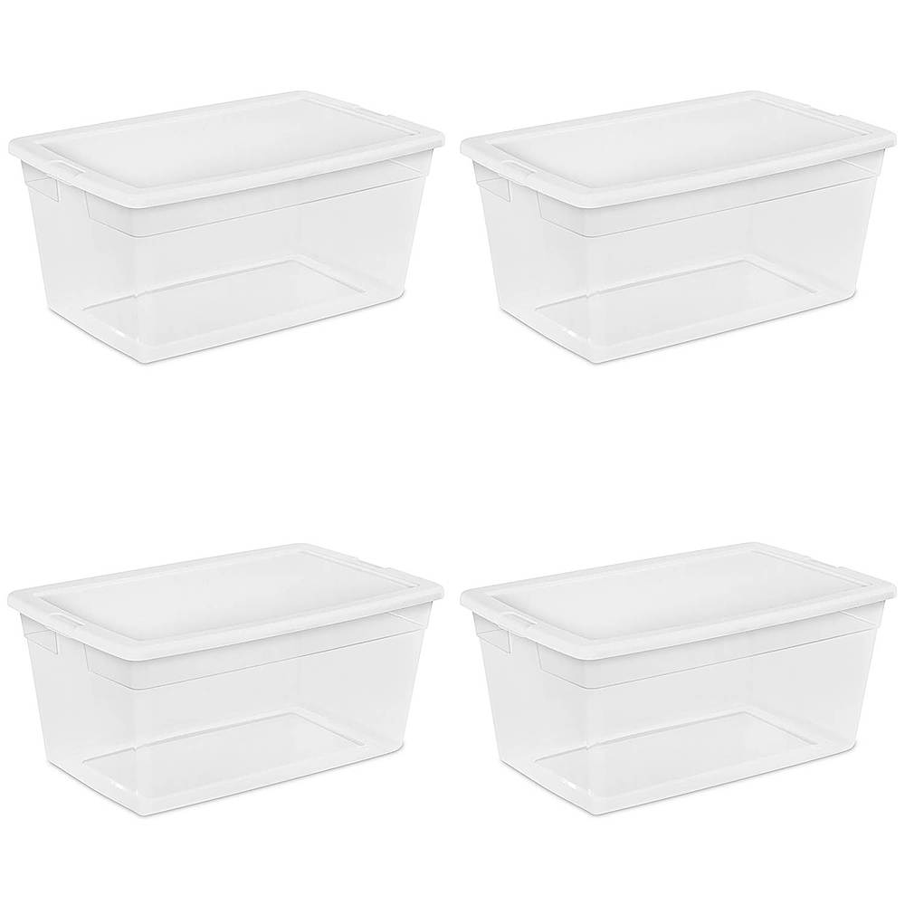 Alt View 11. Sterilite - Storage Box (4 Pack).