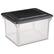 Alt View 11. Sterilite - Convenient Versatile Clear Organizing Storage File Box w/Lid (4 Pack).