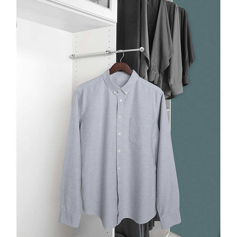 Alt View 12. Rev-A-Shelf -  Designer Series Metal Adjustable Closet Valet Rod.
