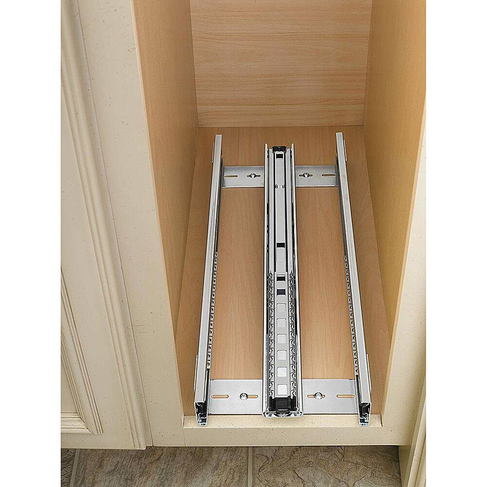 Alt View 16. Rev-A-Shelf - Base Cabinet Pullout Organizer w/ Wood Adjustable Shelves.