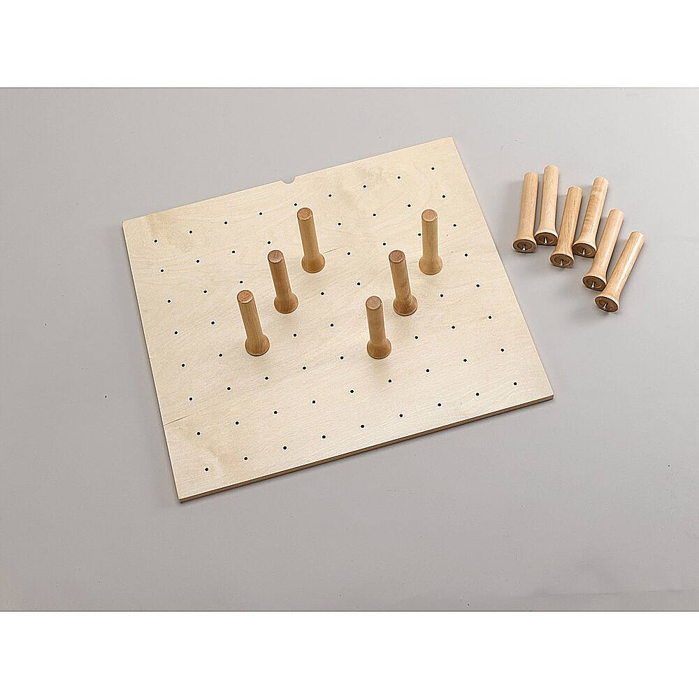 Alt View 13. Rev-A-Shelf - Wood Peg Board Drawer Organizer System.
