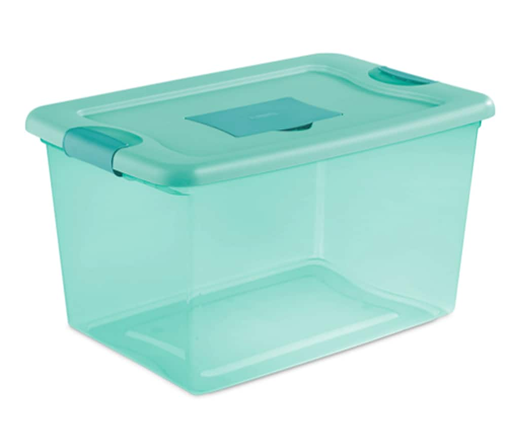 Best Buy: Sterilite Fresh Scent Stackable Plastic Storage Box Container ...