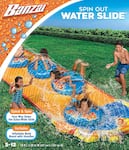 Banzai - Spin Out Extra Wide Inflatable Outdoor Water Slide