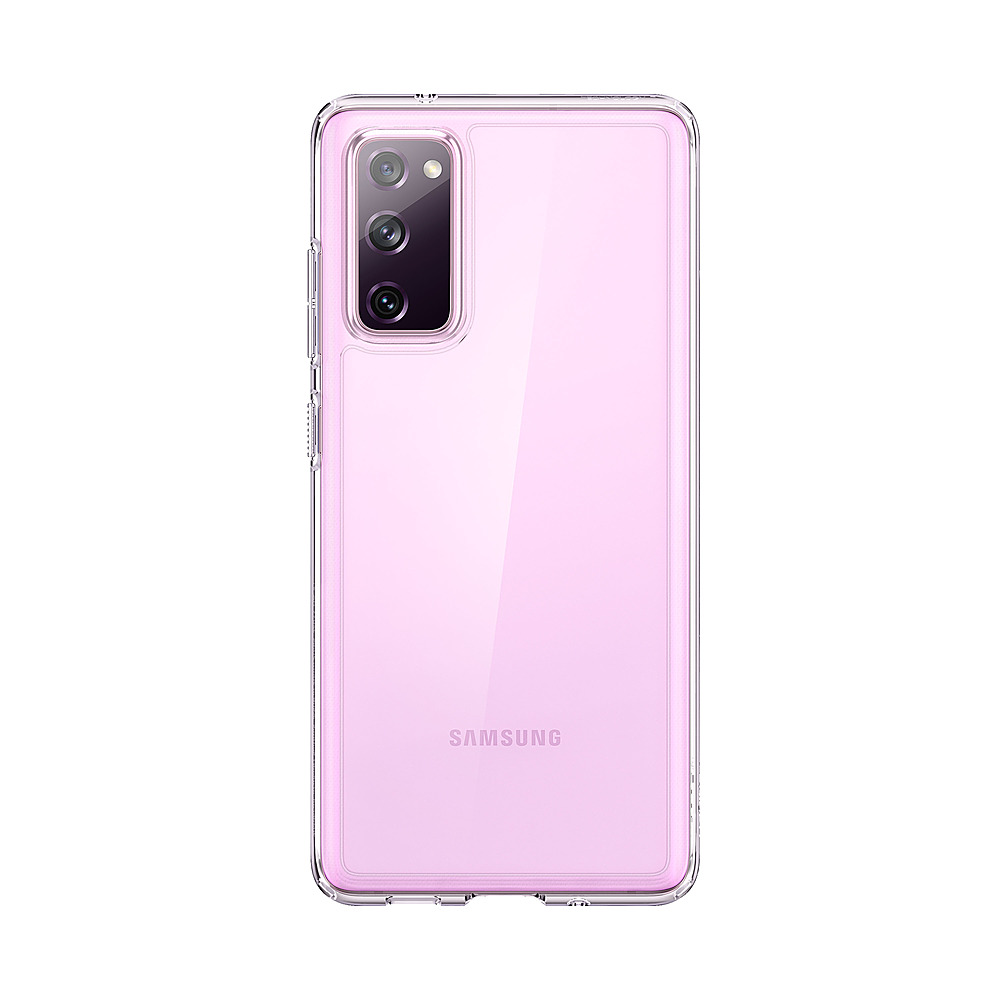 Left View: Spigen - Crystal Hybrid for Samsung Galaxy S20 FE - Clear