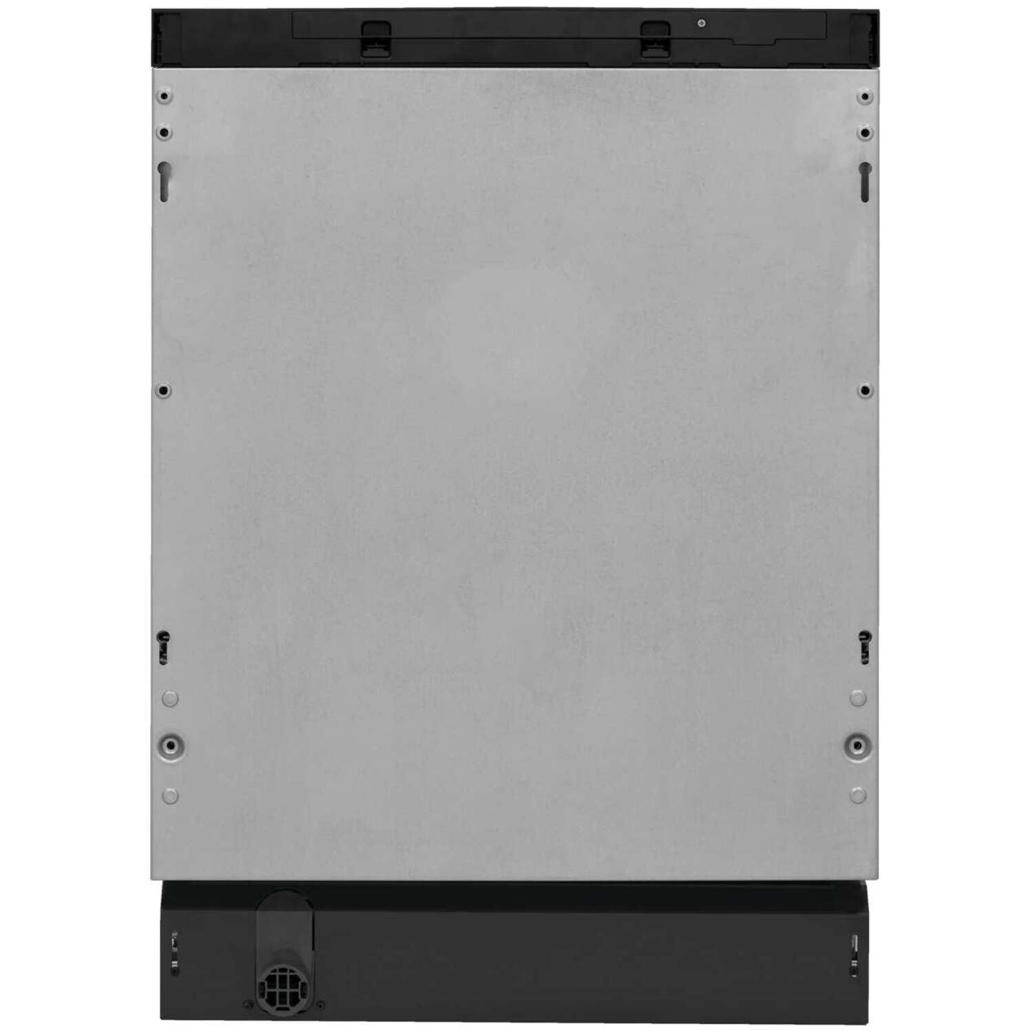Left. Frigidaire - 24" Top Control Built-in Panel Ready Dishwasher with 3rd Rack, EvenDry, and 49dBA - Stainless Steel.