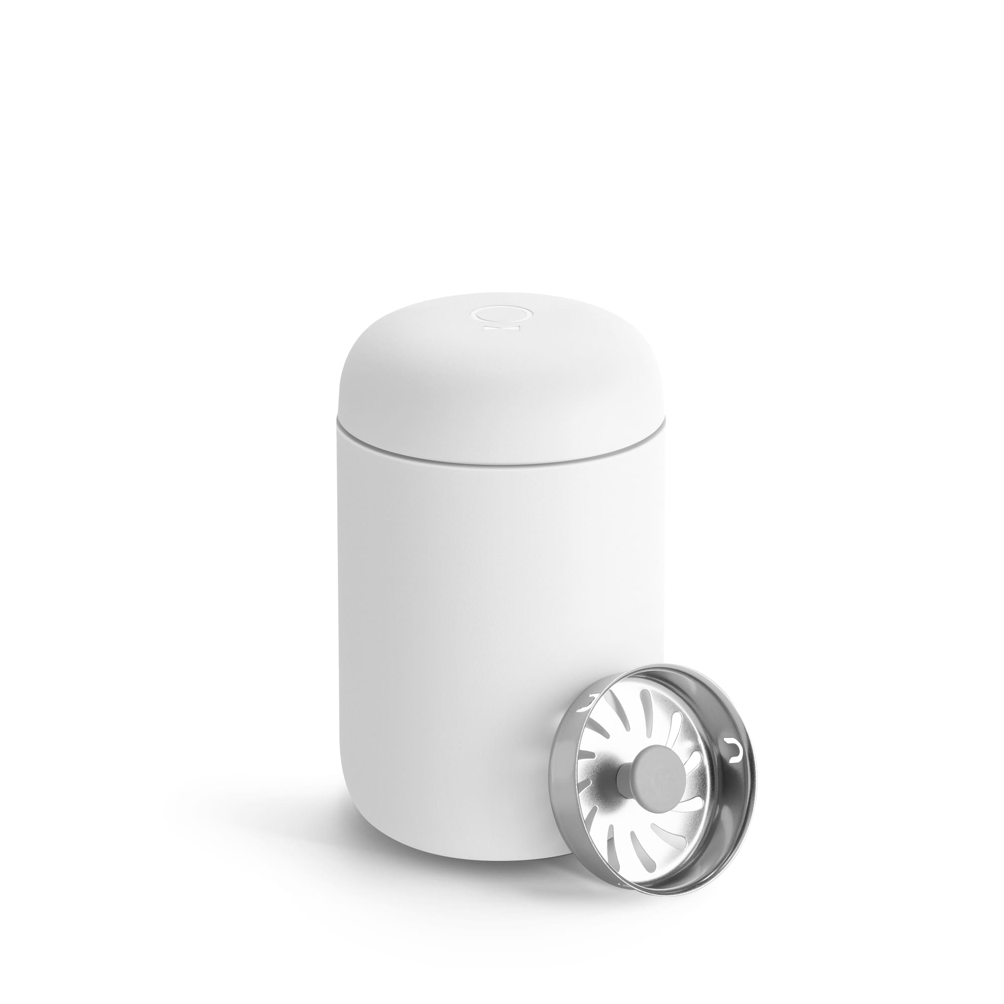 Angle. Fellow - Carter Move Mug 8oz - Matte White.