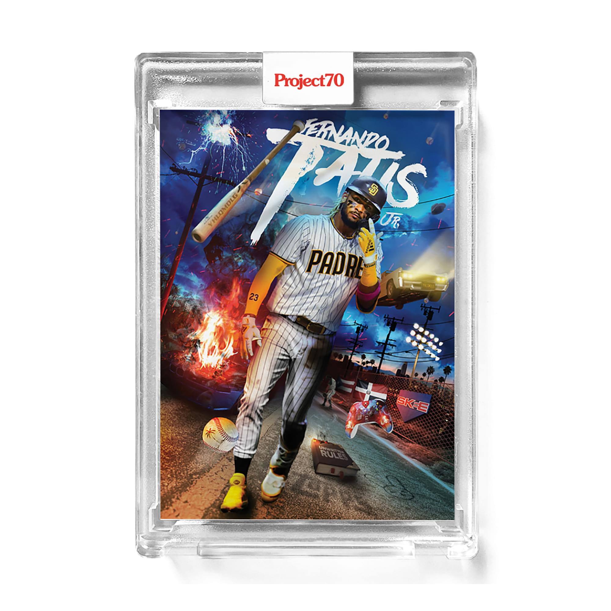 MLB Topps Project70 Card 283 | 2020 Fernando Tatis Jr. by DJ Skee - Blue