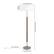 Alt View 13. Camden&Wells - Simone Floor Lamp - Rustic Oak/Polished Nickel.