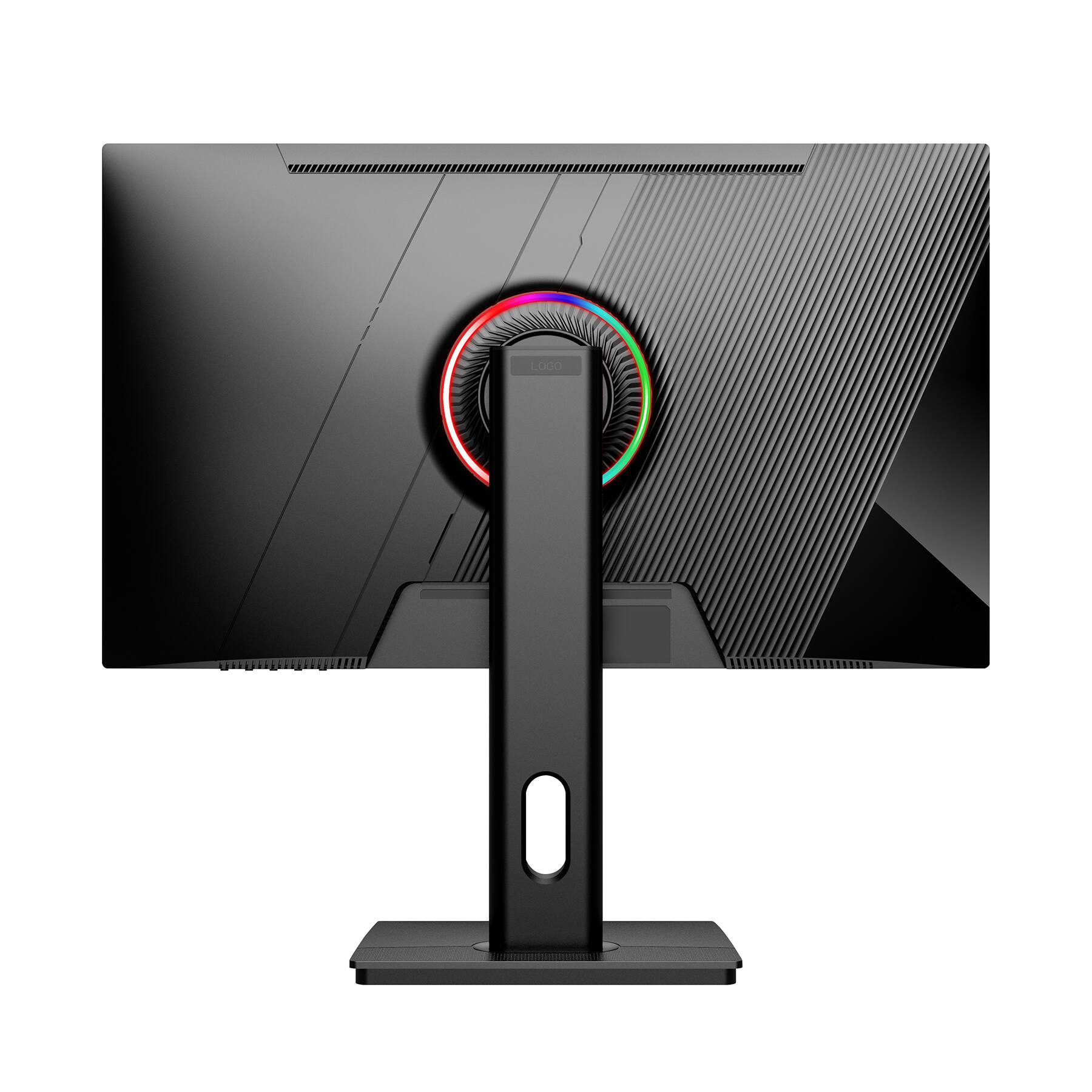 Alt View 3. Viewedge - Viewedge 27" QHD 240Hz Gaming Monitor with 1ms response, HDR10 IPS display, HDMI/DP, built-in speakers - Black.