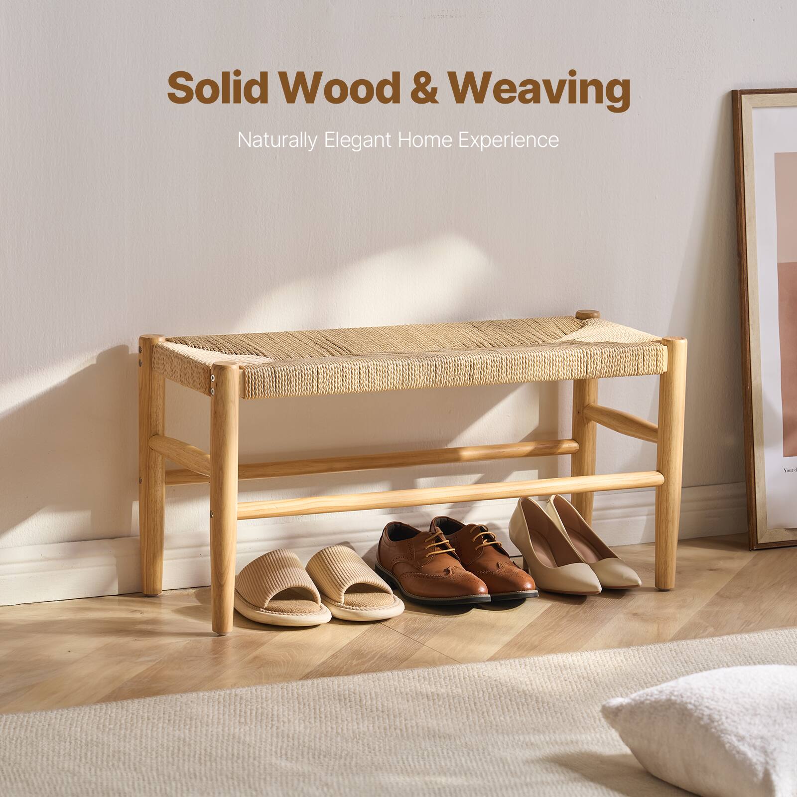 Solid Wood & Weaving  
Naturally Elegant Home Experience