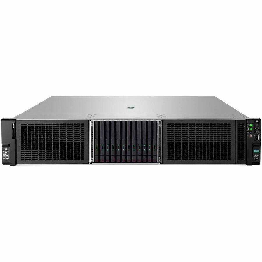 Alt View 6. HP - HPE ProLiant DL380 G11 2U Rack Server - 1 x Intel Xeon Gold 5416S 2 GHz - 64 GB RAM - 1.92 TB SSD - (2 x 960GB) SSD - Black.