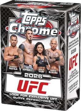 2026 Topps Chrome UFC - Factory Sealed - Value Box