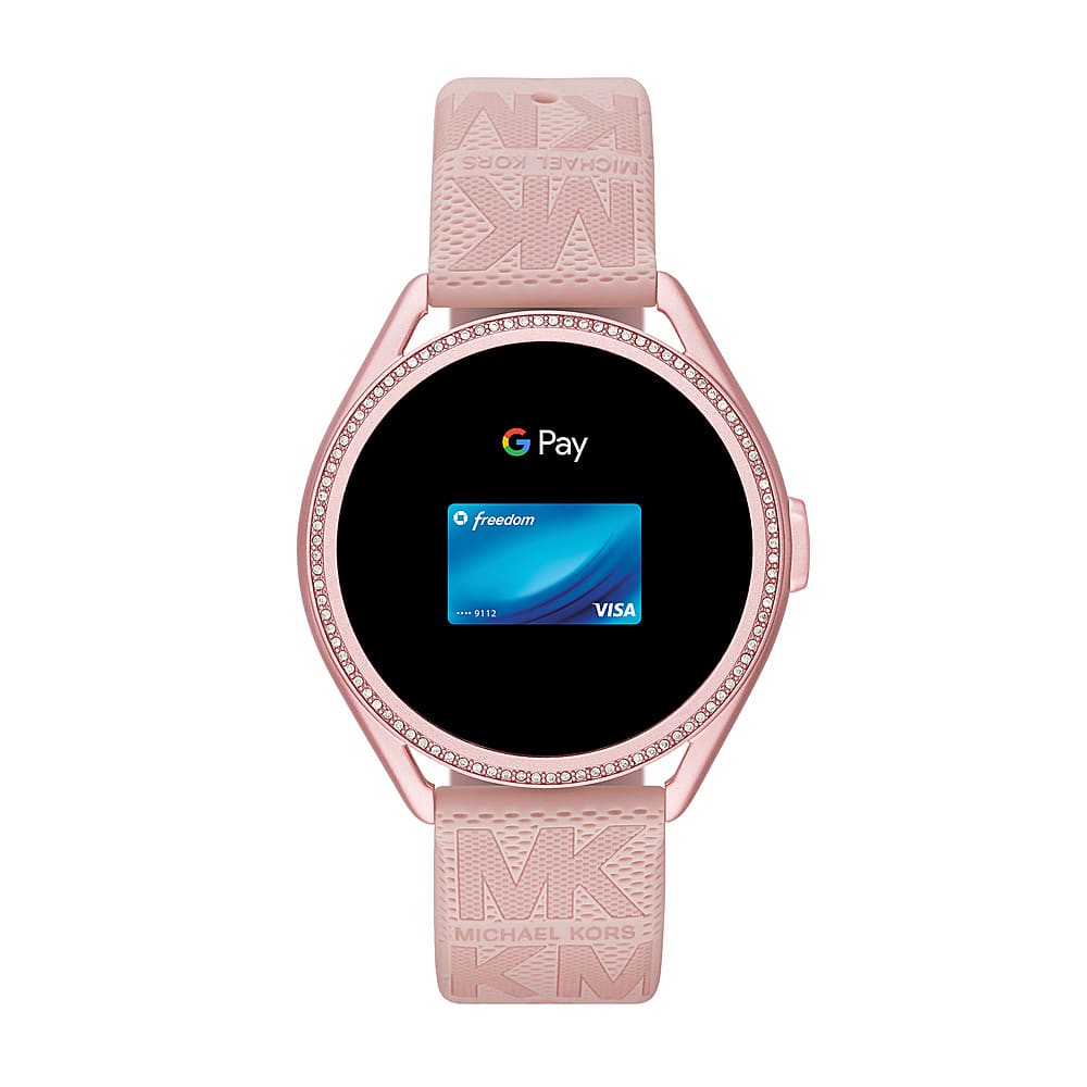 Alt View 3. Michael Kors - MKGO Gen 5E Smartwatch 43mm - Blush.