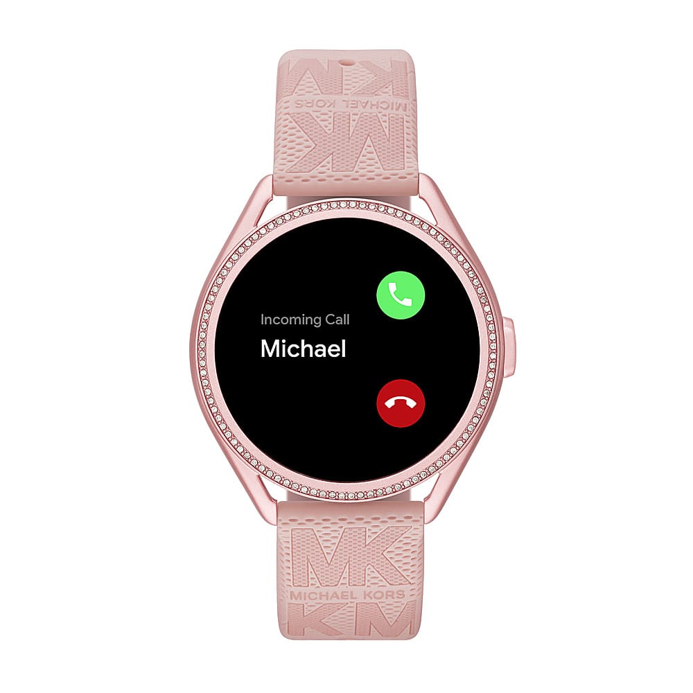Alt View 4. Michael Kors - MKGO Gen 5E Smartwatch 43mm - Blush.