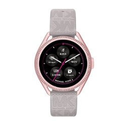 Michael Kors - MKGO Gen 5E Smartwatch 43mm - Gray - Front_Zoom
