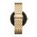 Back. Michael Kors - Darci Gen 5E Smartwatch 43mm - Gold-Tone Stainless Steel.