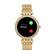 Alt View 1. Michael Kors - Darci Gen 5E Smartwatch 43mm - Gold-Tone Stainless Steel.