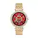 Alt View 4. Michael Kors - Darci Gen 5E Smartwatch 43mm - Gold-Tone Stainless Steel.